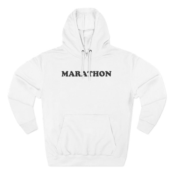 Marathon Three-Panel Fleece Hoodie