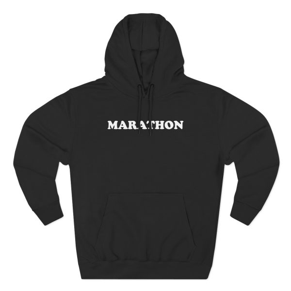 Marathon Three-Panel Fleece Hoodie